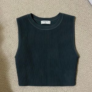 Babaton Sculpt Knit Muscle Cropped Tank